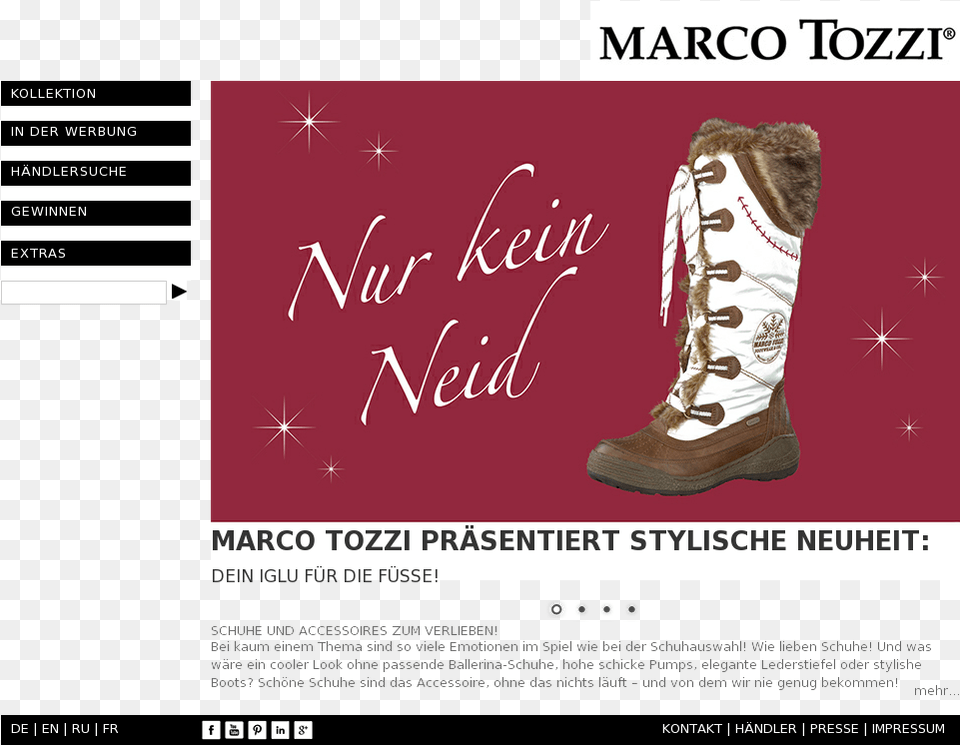 Marco Tozzi, Advertisement, Poster, Clothing, Footwear Png Image