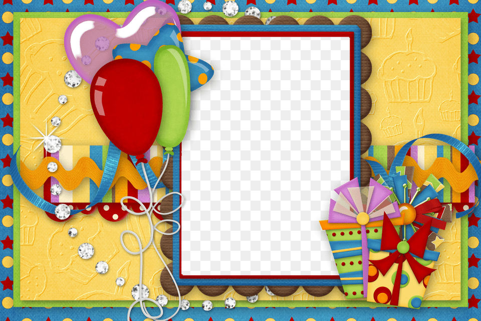 Marcos De Cumpleanos Para Hombres Marco Para Foto, Balloon, Envelope, Greeting Card, Mail Png Image