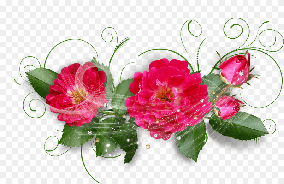 Marcos De Flores Gif, Art, Floral Design, Flower, Flower Arrangement Free Png Download