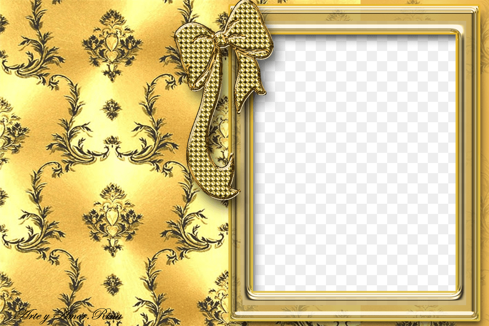 Marcos Dorados Para Photoshop Picture Frame, Art, Floral Design, Graphics, Pattern Free Transparent Png