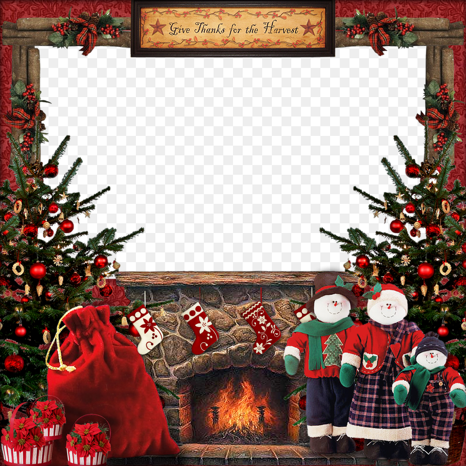 Marcos Infantiles Merry Christmas Small Tree With Red Decorations Card, Fireplace, Indoors, Christmas Decorations, Festival Png Image