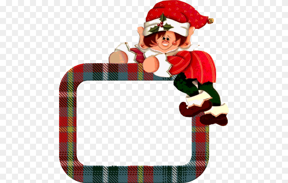 Marcos Para Escribir En Ellos De Navidad Para Las Ventanas, Tartan, Baby, Person, Face Free Transparent Png