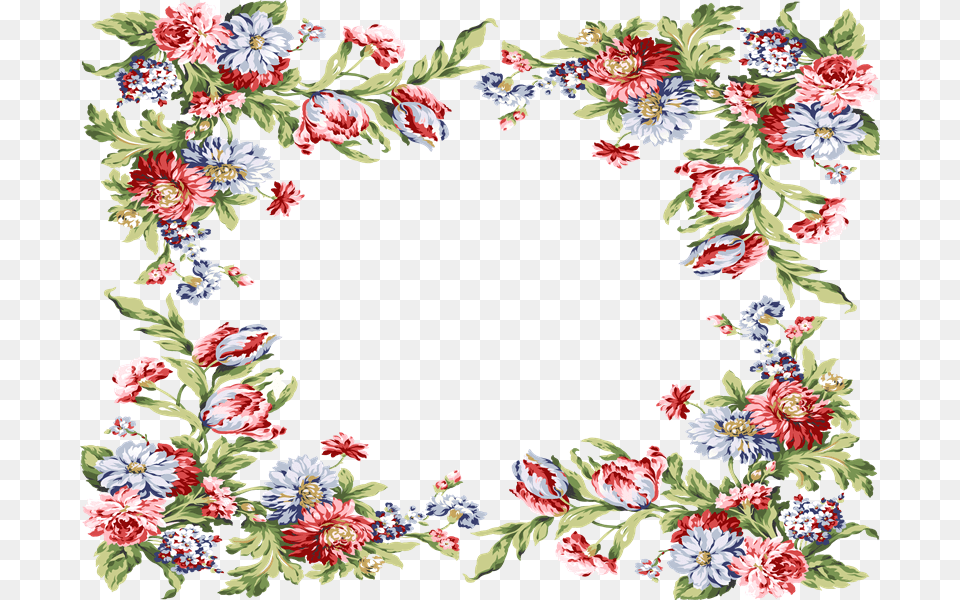 Marcos Para Fotos De Flores Floral Border Design, Art, Floral Design, Graphics, Pattern Png Image