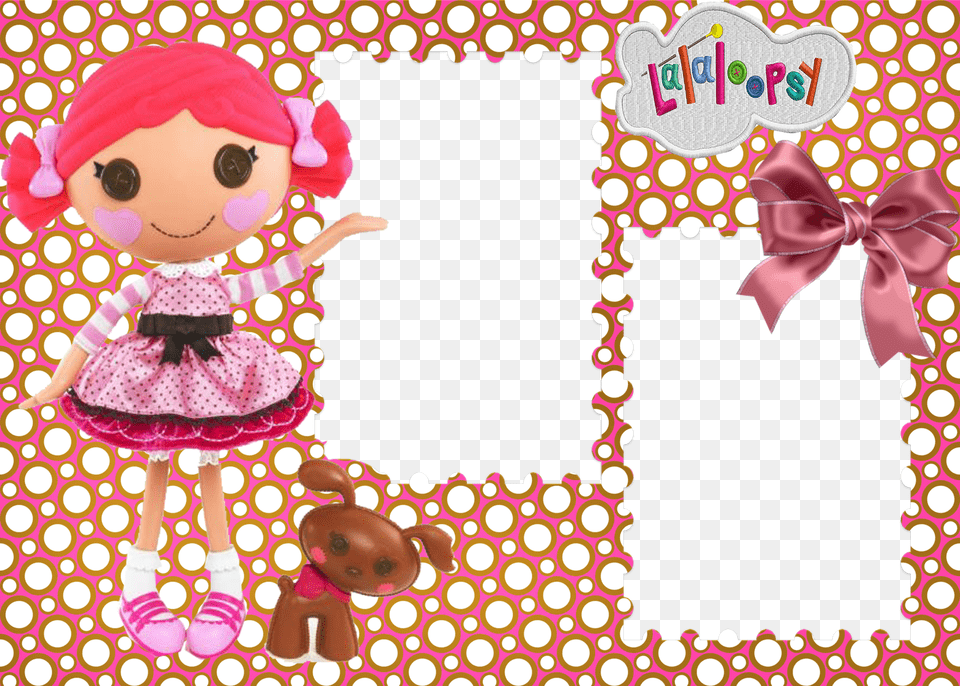 Marcos Para Photoshop Y Algo Mas Lalaloopsy Doll Toffee Cocoa Cuddles, Toy, Pattern, Face, Head Free Png Download