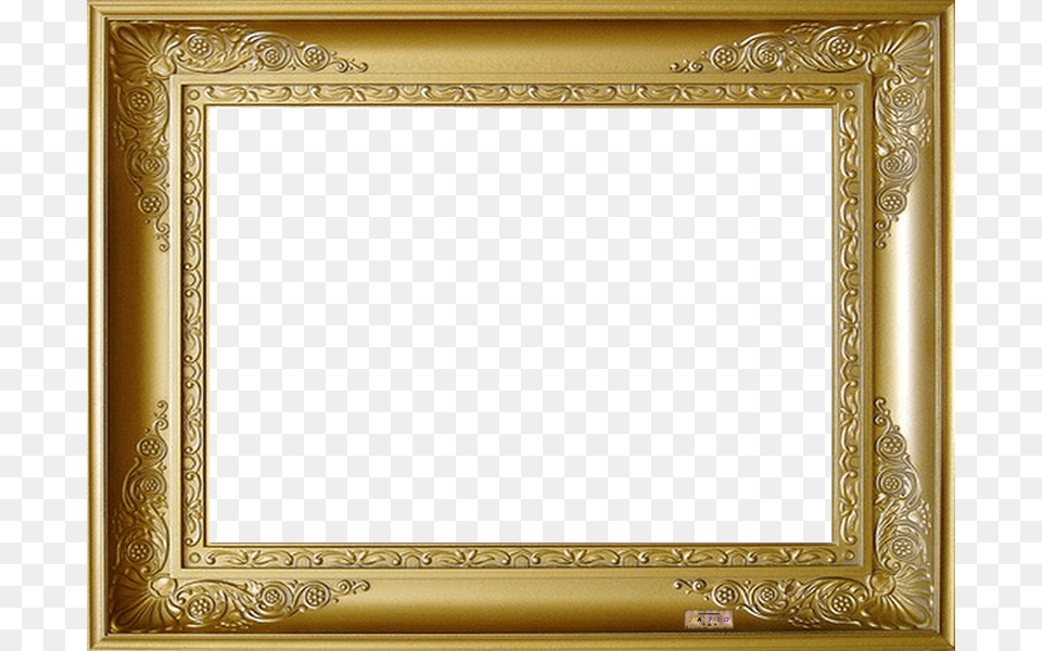 Marcos Photoscape Clasico Cerco Dorado Baroque Frame, Blackboard Free Png