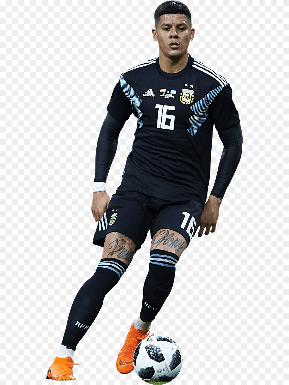 Marcos Rojo Argentina, Ball, Sport, Soccer Ball, Football Free Png