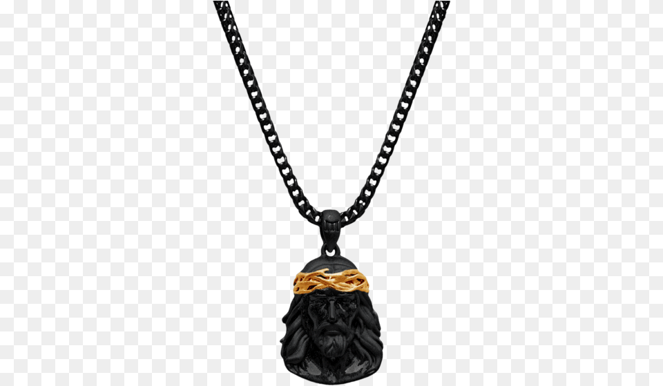 Marcozo Jesus Necklace Necklace, Accessories, Jewelry, Pendant, Diamond Png Image