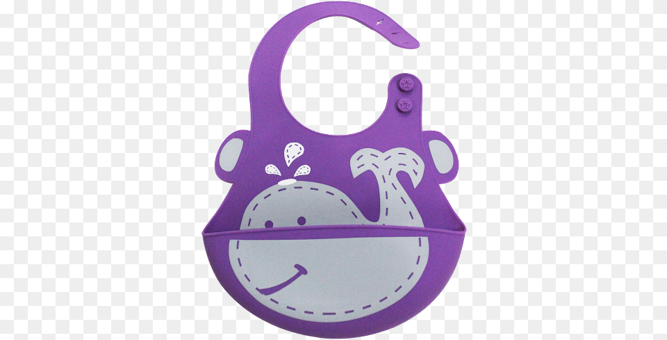 Marcus Amp Marcus Willo The Whale Baby Bib Purple, Accessories, Bag, Handbag, Purse Png