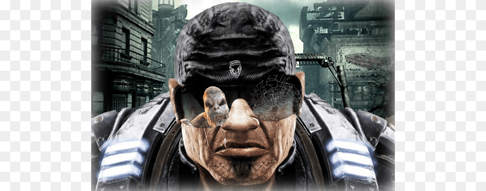 Marcus Fenix 1 Gears Of War Judgment, Adult, Person, Man, Male Png