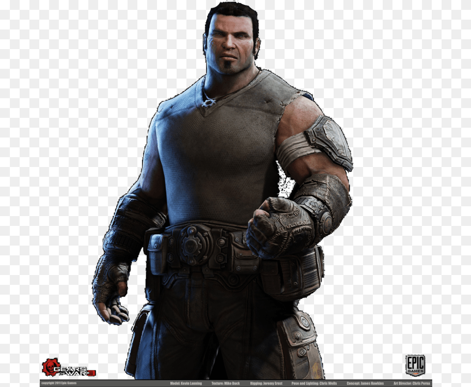 Marcus Fenix File Marcus Gears Of War, Person, Man, Male, Glove Free Png Download