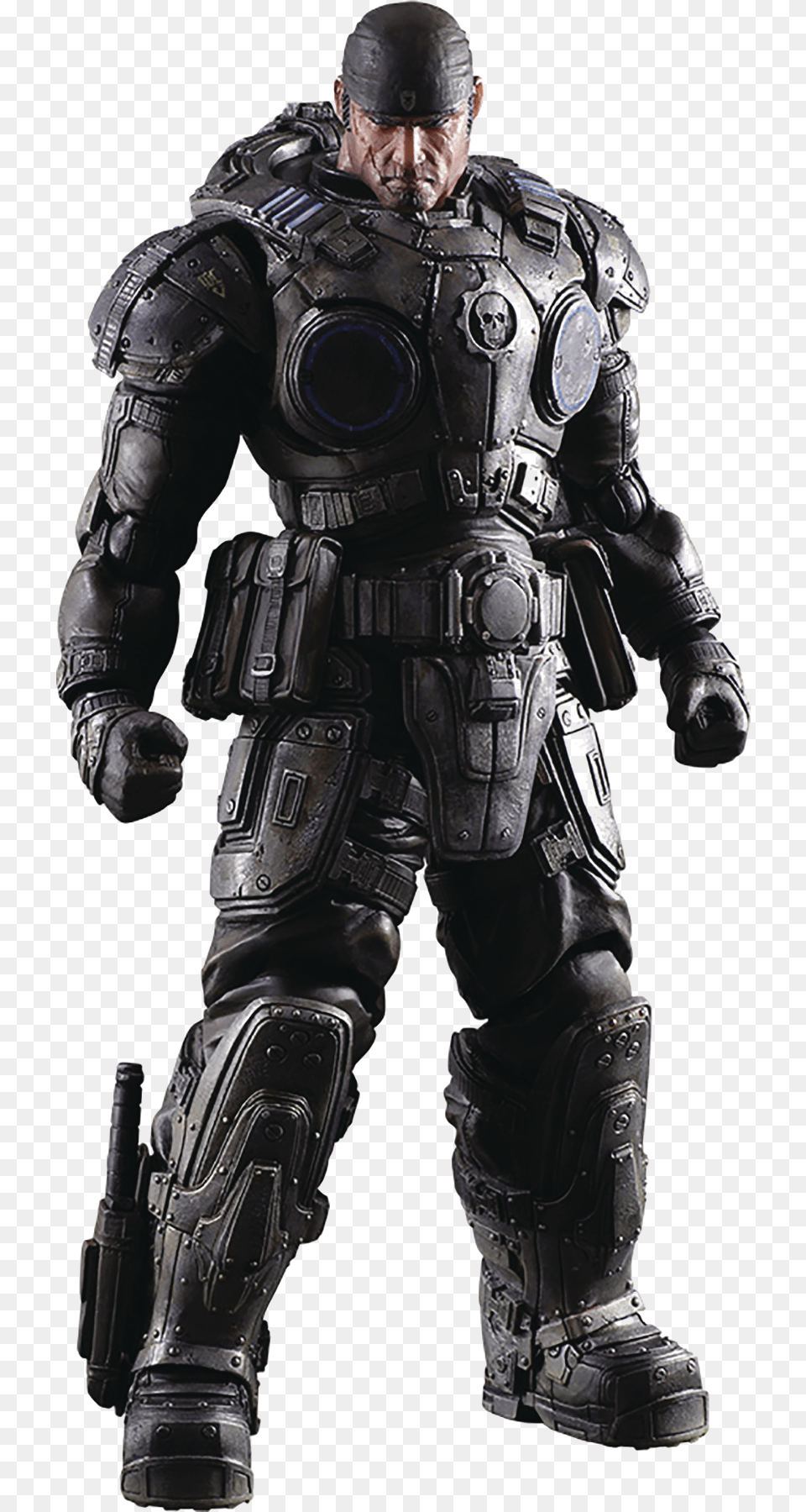Marcus Fenix Pic Gears Of War Play Arts Kai, Adult, Male, Man, Person Png Image