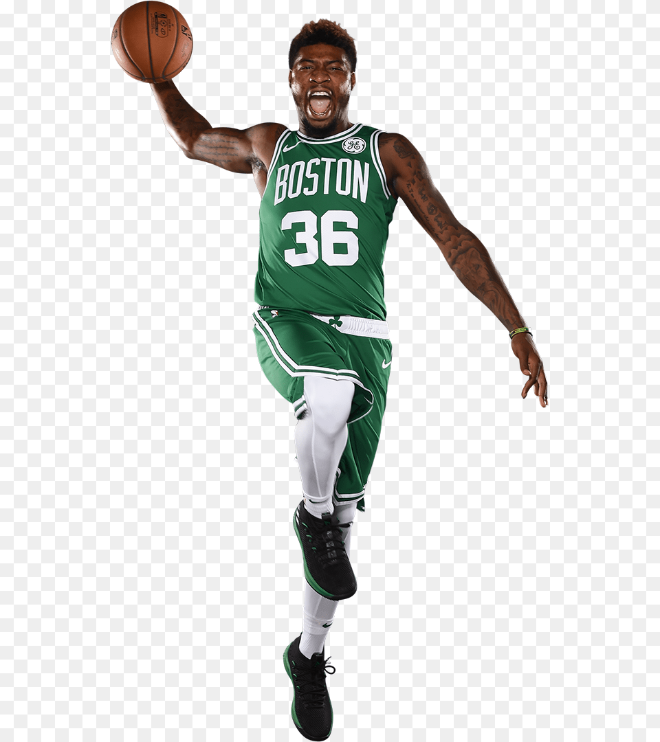 Marcus Smart Slam Dunk, Ball, Basketball, Basketball (ball), Sport Png