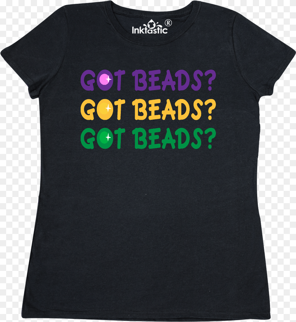 Mardi Gras Beads Women39 T Shirt Active Shirt, Clothing, T-shirt Free Png