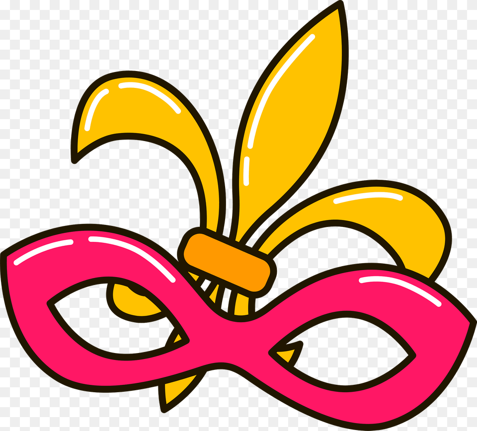 Mardi Gras Clipart, Mask Free Png Download