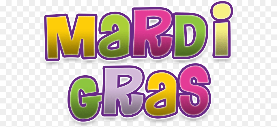 Mardi Gras Decorations And Party Favors Graphic Design, Purple, Text, Dynamite, Weapon Free Transparent Png