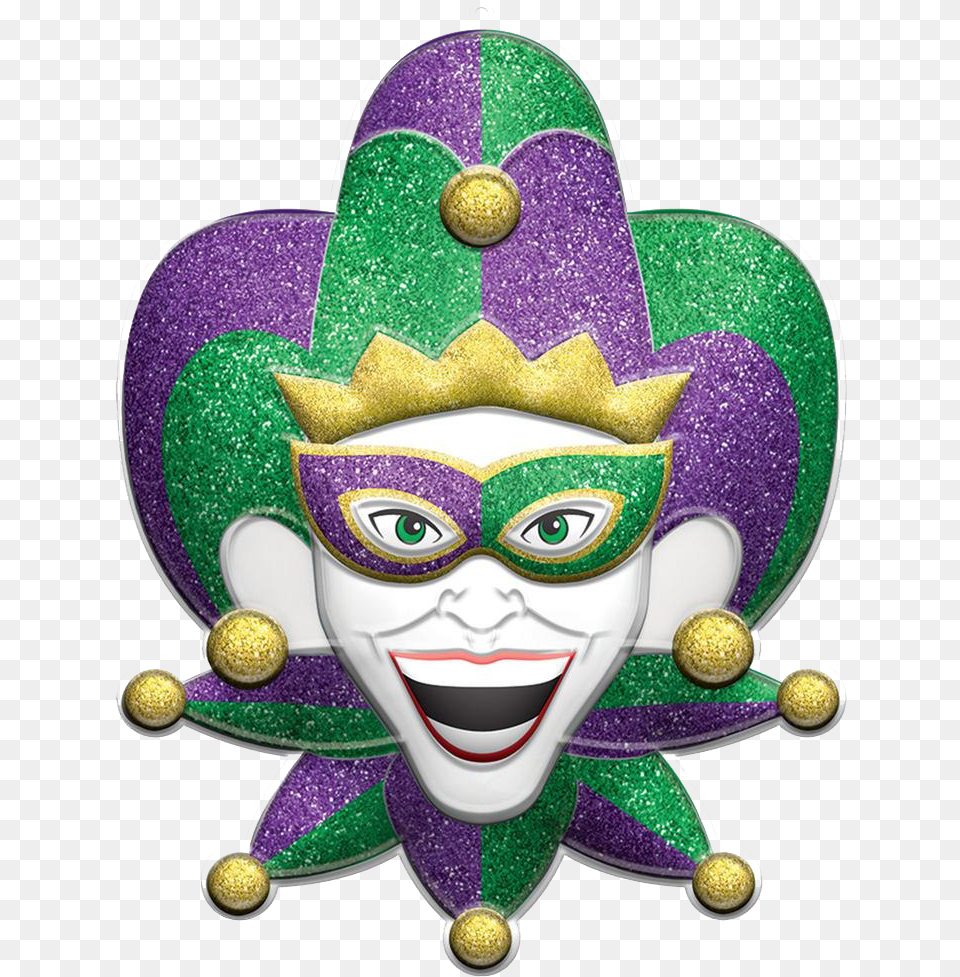 Mardi Gras Jester Faces, Carnival, Crowd, Mardi Gras, Parade Free Png Download