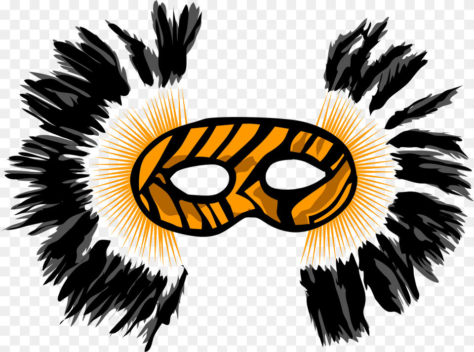 Mardi Gras Mask Illustration, Logo, Symbol, Person Free Png