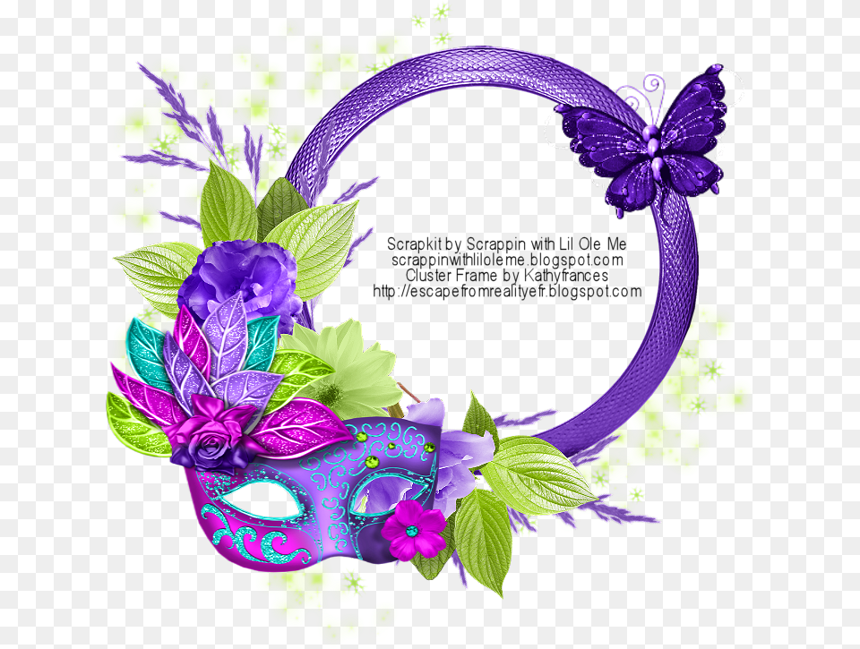 Mardi Gras Masks And Beads Cadre Photo Mardi Gras, Carnival, Purple, Plant, Crowd Png