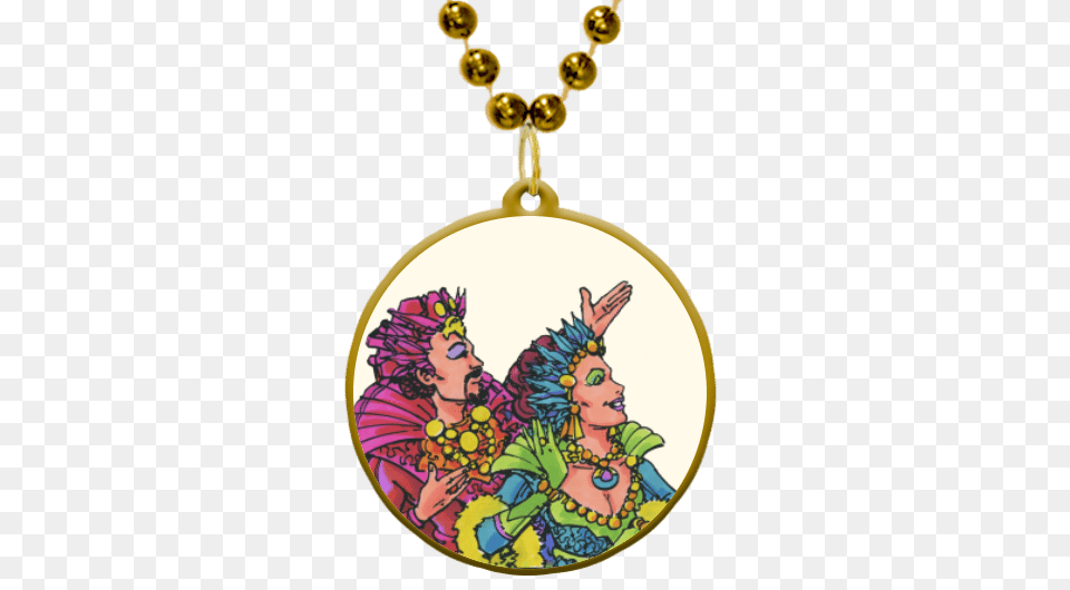 Mardi Gras Royalty Theme Custom Mardi Gras Beads, Accessories, Jewelry, Necklace, Pendant Free Png
