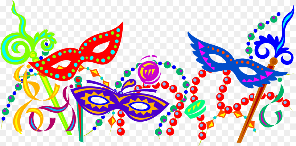 Mardi Orleans Ball Carnival Masquerade Gras In Clipart Mardi Gras Table Numbers, Crowd, Mardi Gras, Parade, Person Free Png Download