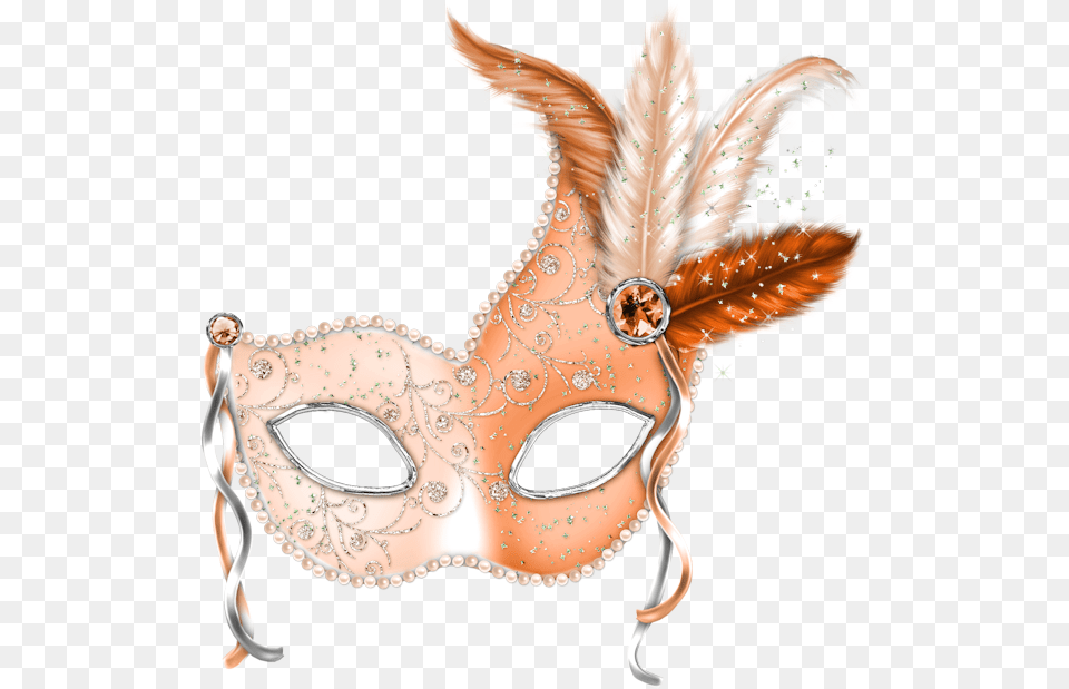 Mardi Orleans Venice Carnival Masquerade Gras Mask Masquerade Mask Transparent Pink, Baby, Person, Crowd Free Png