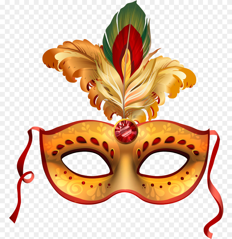 Mardi Venice Carnival Gras Mask Brazilian Party Clipart Mask Party, Crowd, Person Png