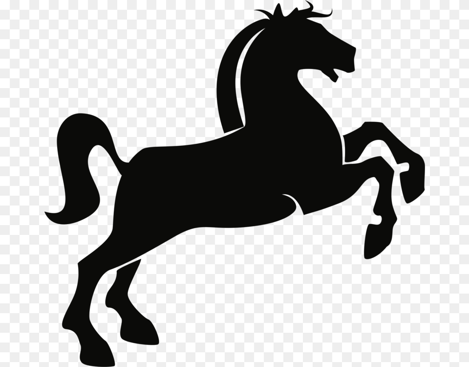 Marehorsesilhouette Silhouette Morgan Horse Clipart, Animal, Colt Horse, Mammal, Person Free Png Download