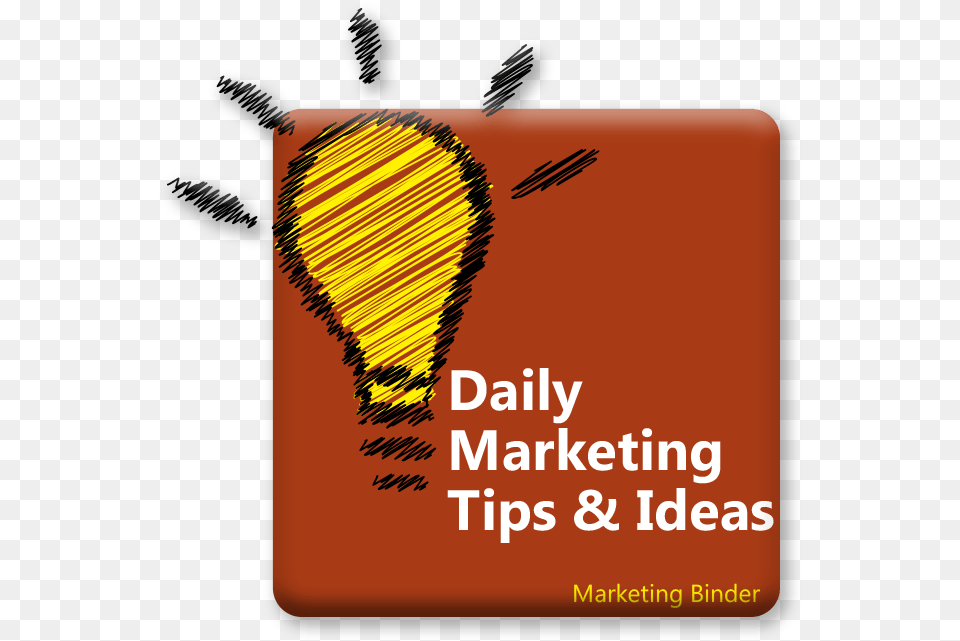 Marektign Tips And Ideas Daily Logo Facebook Marketing, Light, Lightbulb Png