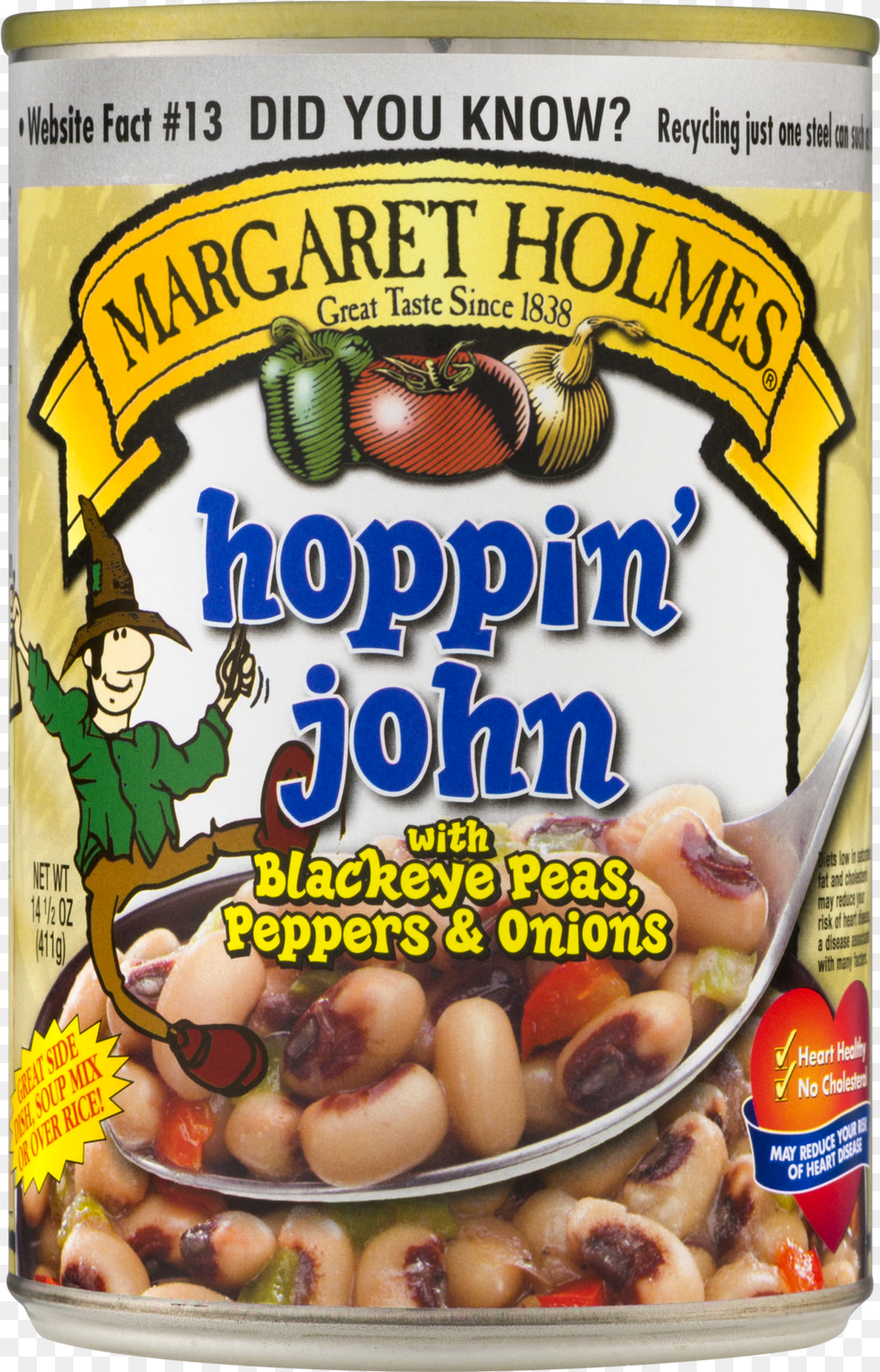 Margaret Holmes Hoppin39 John With Black Eyed Peas Margaret Holmes Seasoned Collard Greens 145 Oz Can Free Png Download