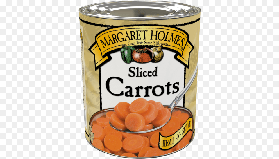 Margaret Holmes Medium Sliced Carrots Margaret Holmes Greens, Tin, Can, Food, Produce Png Image
