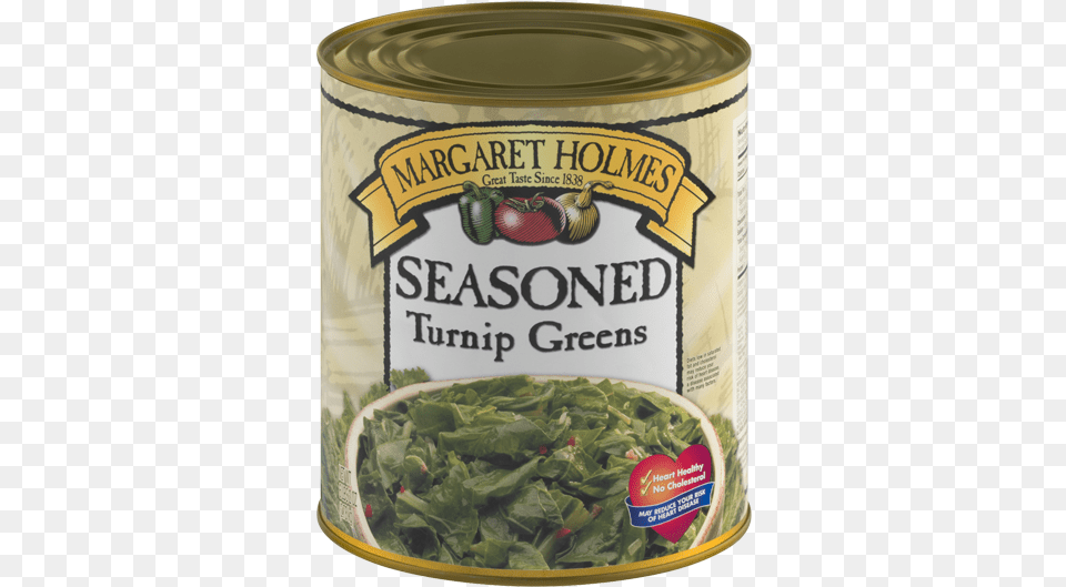 Margaret Holmes Seasoned Turnip Greens Margaret Holmes Green Beans, Tin, Aluminium, Food, Leafy Green Vegetable Png