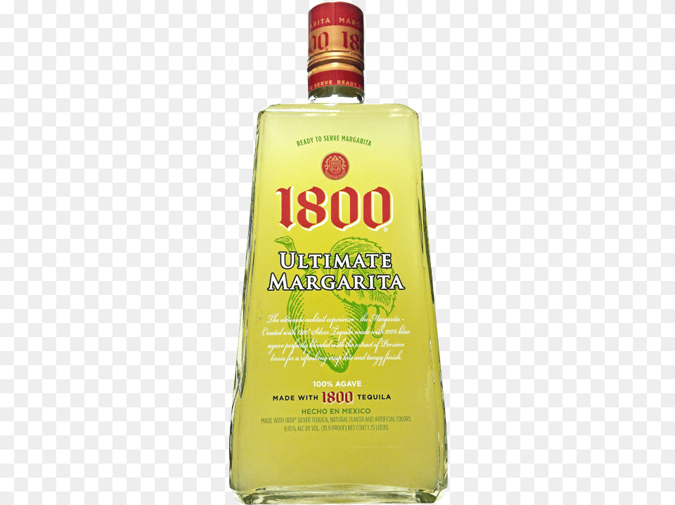 Margarita 1800 Tequila Ultimate Pineapple Margarita, Alcohol, Beverage, Liquor Free Png Download