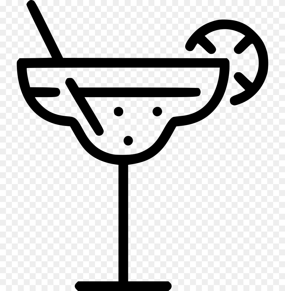 Margarita Icon, Alcohol, Beverage, Cocktail, Stencil Png