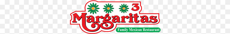 Margaritas Pueblo 3 Margaritas Logo, Dynamite, Weapon, Text, Flower Png