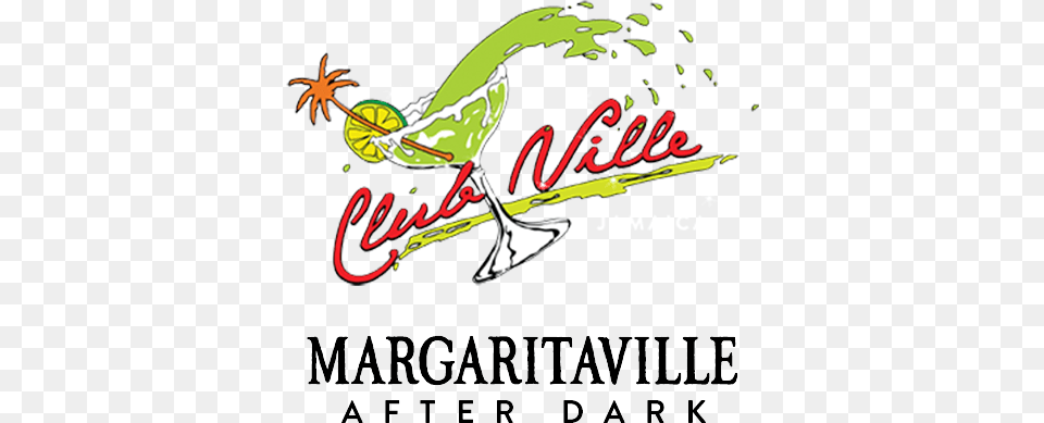 Margaritaville After Dark Logo Clubville Cayman Logo, Book, Comics, Publication, Bow Free Png Download