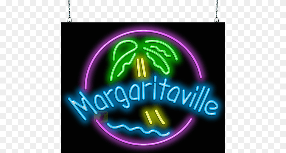 Margaritaville Neon Sign Neon Sign, Light, Disk Free Png