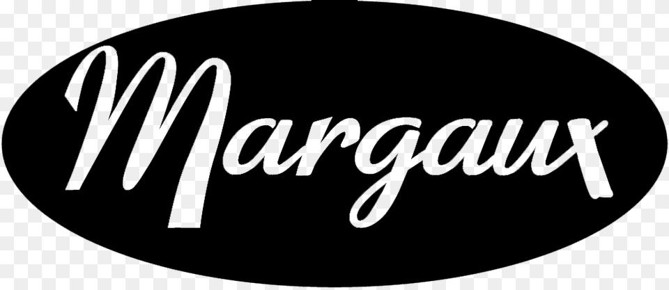 Margaux Restaurant Logo Black Calligraphy, Silhouette, Lighting Free Png Download