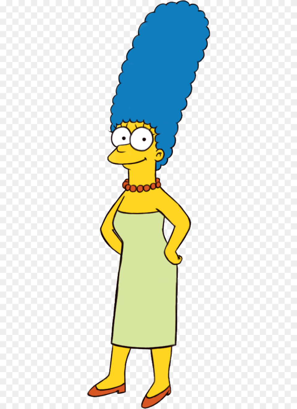 Marge Simpson, Cartoon, Person, Clothing, Coat Free Png Download