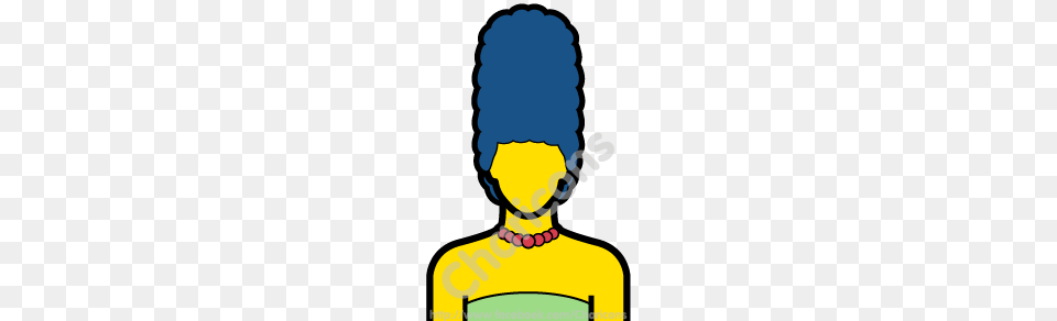 Marge Simpson Charicon, Adult, Female, Person, Woman Free Png