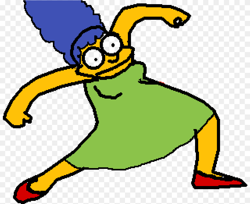 Marge Simpson Doing Orange Justice Marge Orange Justice, Dancing, Leisure Activities, Person Png Image