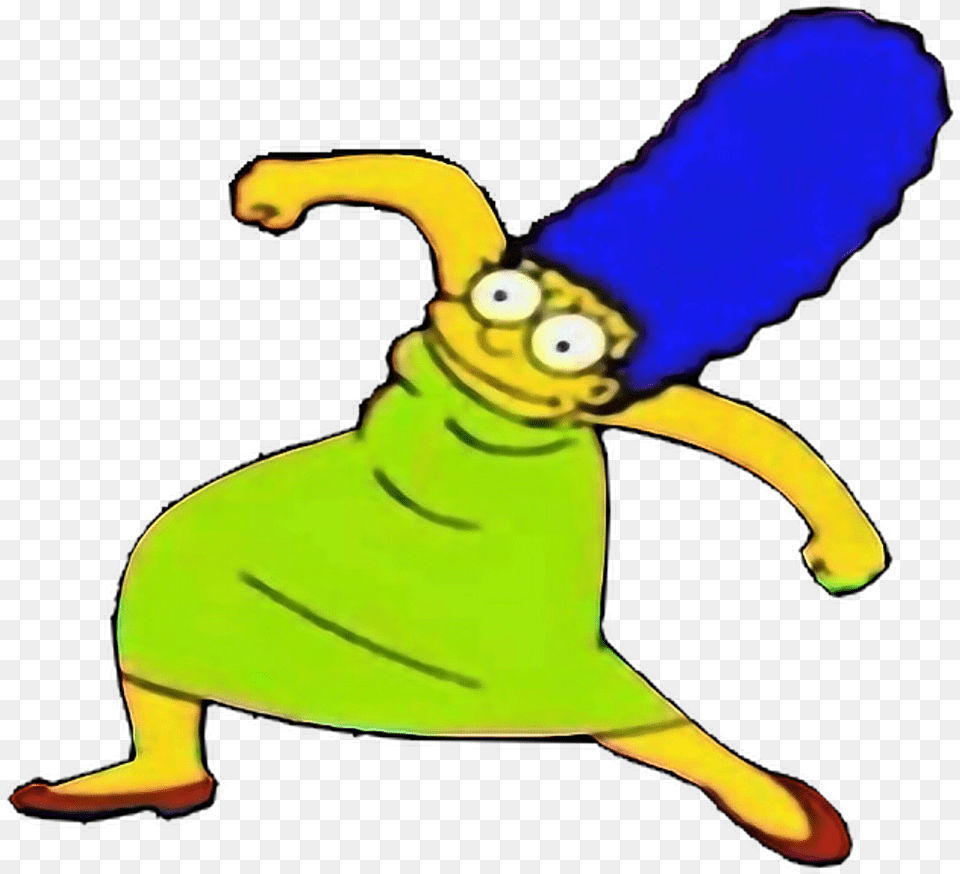 Marge Simpson Meme, Banana, Food, Fruit, Plant Free Transparent Png