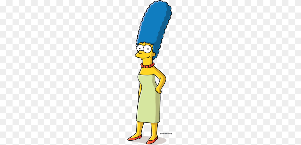 Marge Simpson Transparent, Cartoon, Person, Book, Comics Free Png