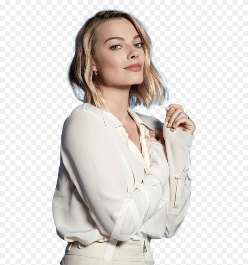 Margot Robbie High Quality Image Margot Robbie Background, Adult, Sleeve, Portrait, Photography Free Transparent Png