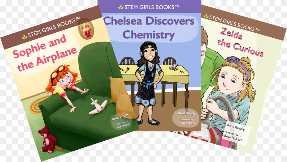 Maria Breston Liked This Chelsea Discovers Chemistry Stem Girls Books, Advertisement, Publication, Book, Poster Free Png Download