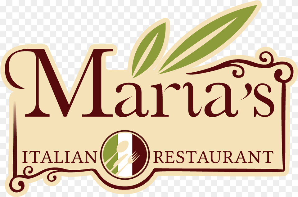 Maria S Italian Restaurant Play Safe, Logo, Text Png Image