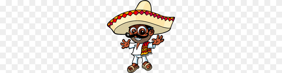 Mariachi Mexicano En Caricatura Image, Clothing, Hat, Sombrero, Baby Png