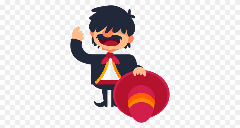 Mariachi Signing Cartoon, Baby, Person, Face, Head Free Transparent Png