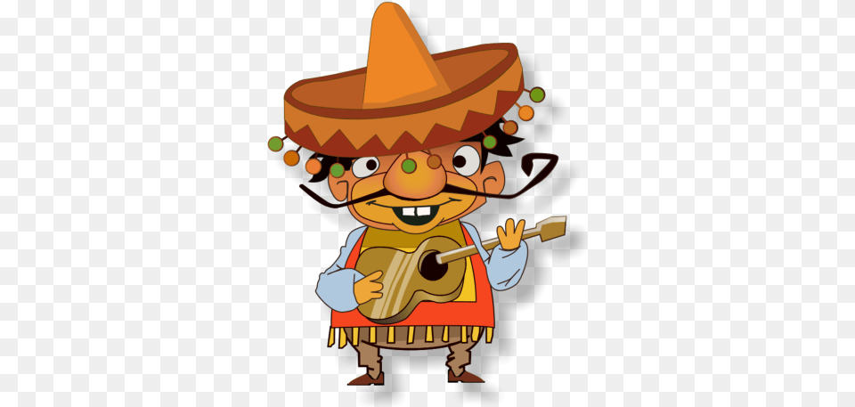 Mariachi Sombreo Dibujo, Clothing, Hat, Baby, Person Free Transparent Png
