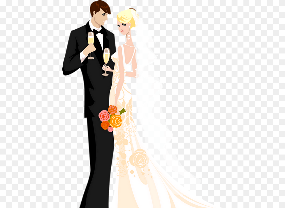 Mariage Maris Dessin Couple Wedding Dress Groom Template, Flower Bouquet, Flower, Formal Wear, Flower Arrangement Png