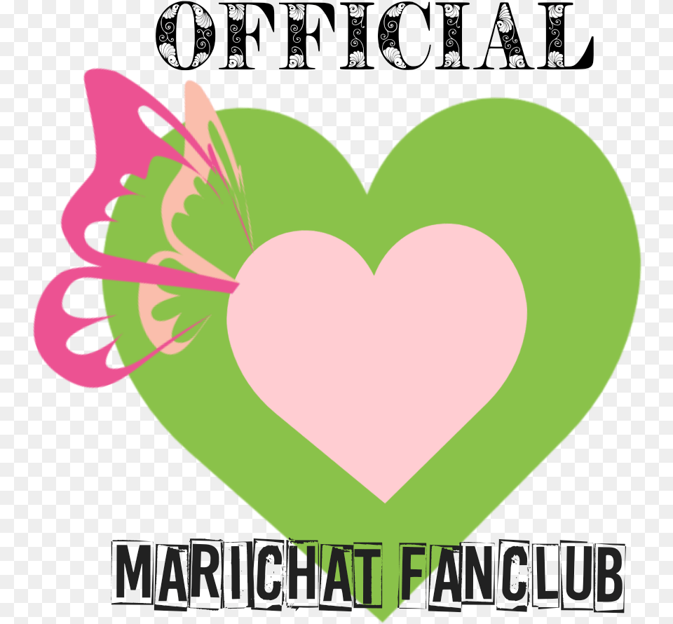 Marichat Fanclub Logos And Fan Names Fandom Language, Heart Png Image